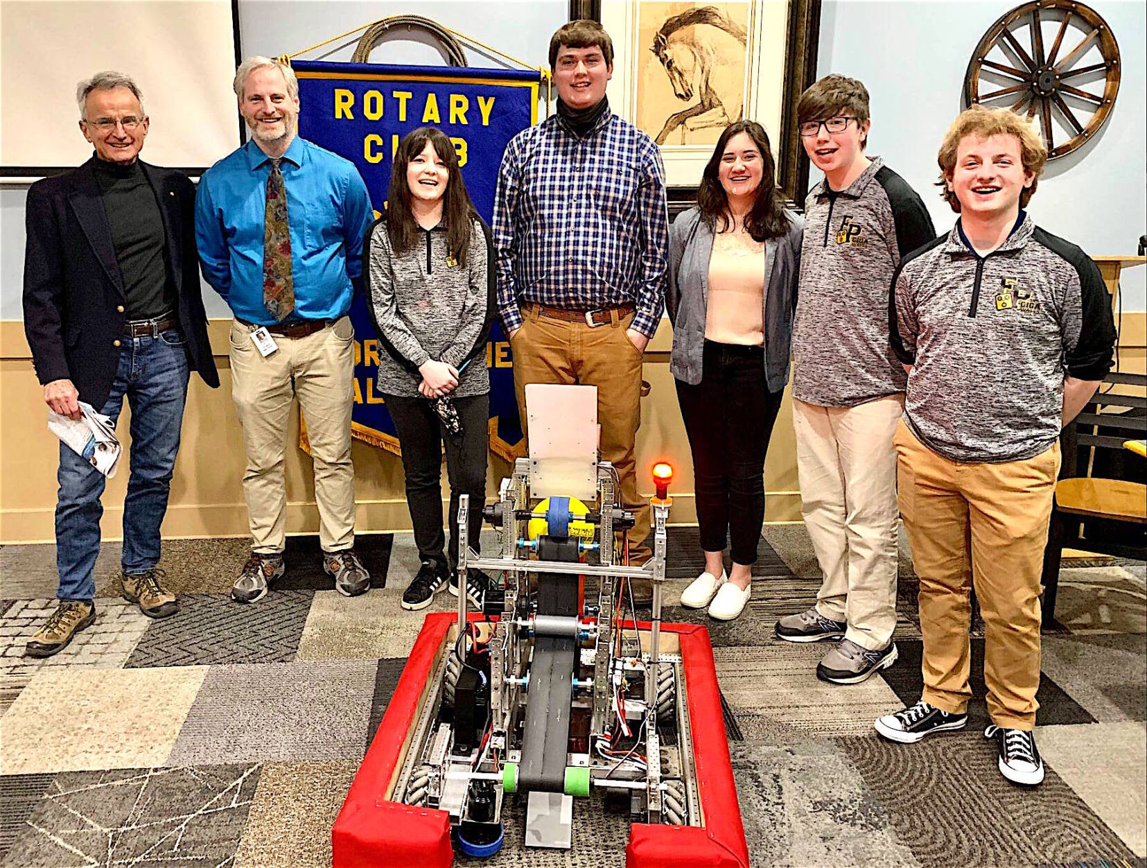 Rotary hosts The Gigawatts at recent meeting